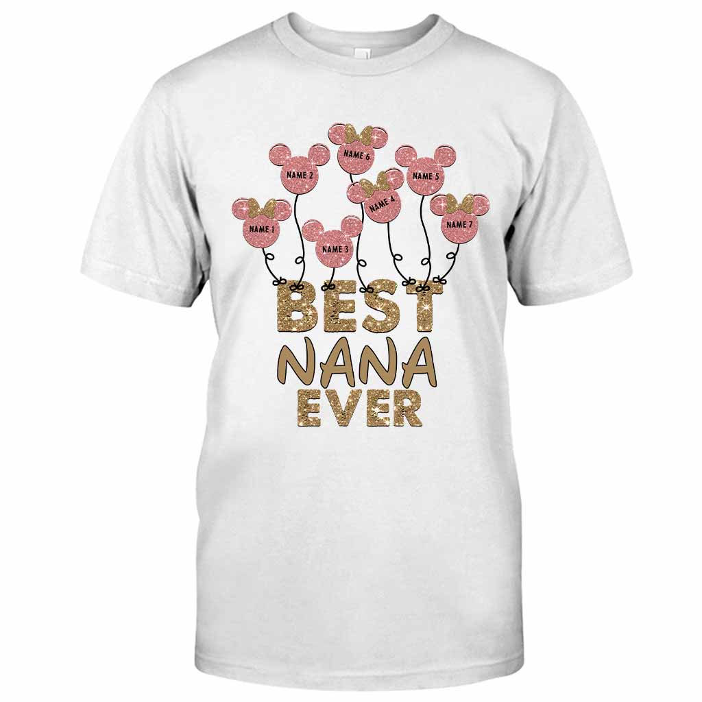 Personalized Mother's Day Mouse T-Shirt & Hoodie Gift for Nana