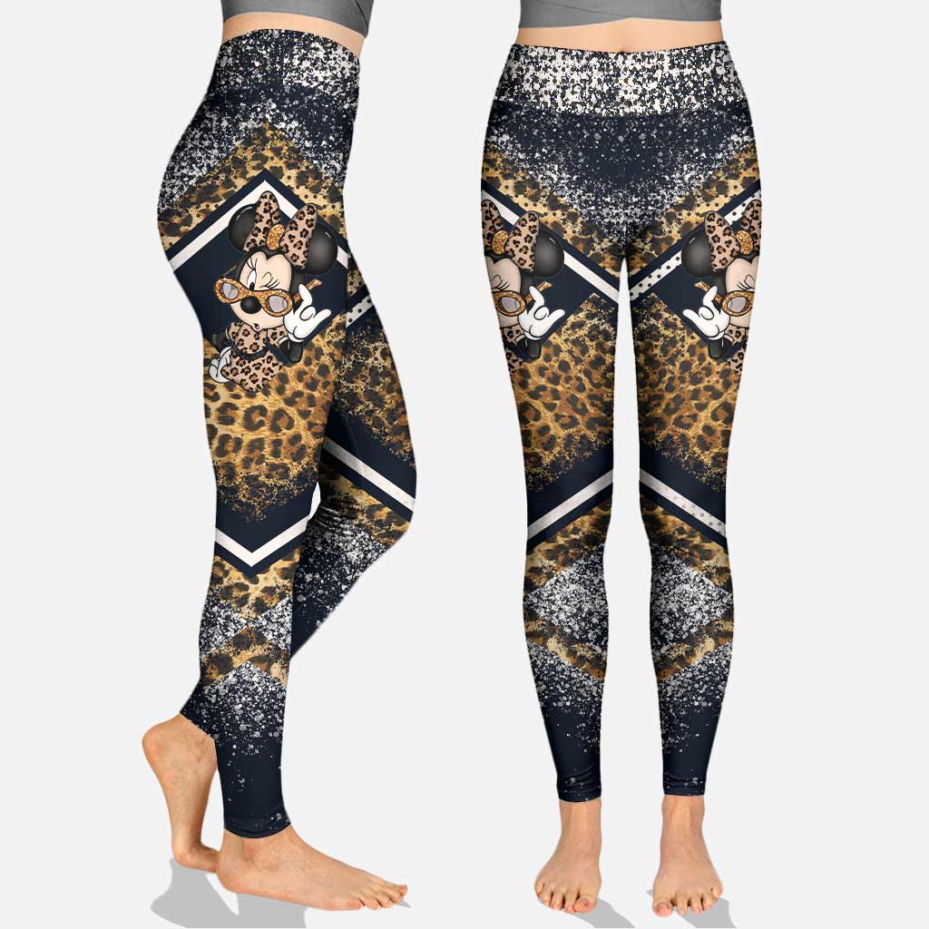 Personalized Magic Mouse Ears Hollow Tank Top & Leggings Gift