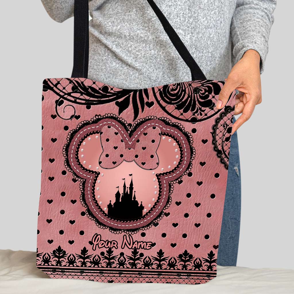 Personalized Mouse Ears Tote Bag Custom Name Gift for Kids