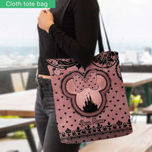 Load image into Gallery viewer, Personalized Mouse Ears Tote Bag Custom Name Gift for Kids
