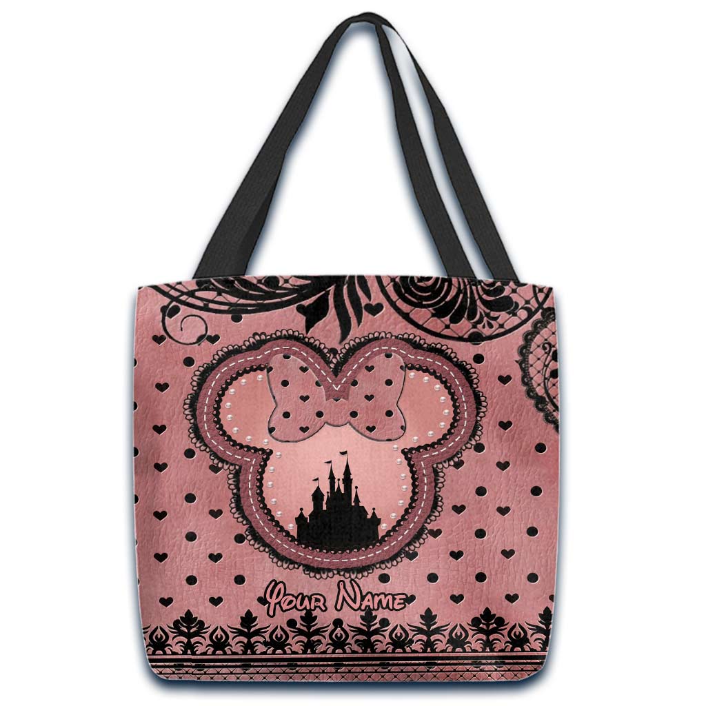 Personalized Mouse Ears Tote Bag Custom Name Gift for Kids