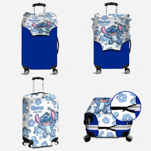 Load image into Gallery viewer, Personalized Ohana Luggage Cover Custom Name Travel Gift
