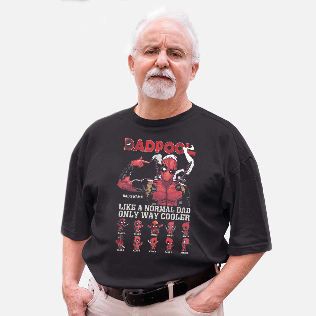 Personalized Dadpool T-shirt & Hoodie Unique Gift for Dad