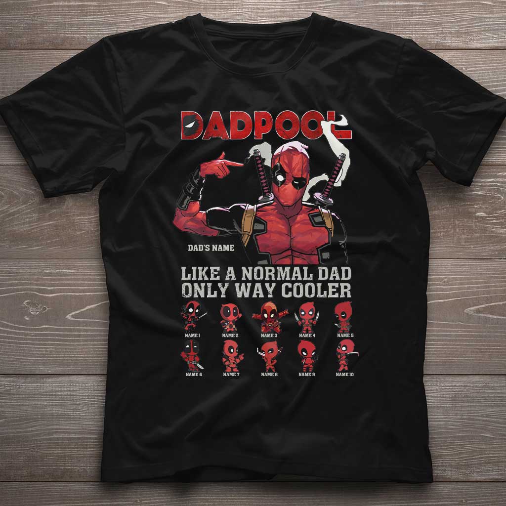 Personalized Dadpool T-shirt & Hoodie Unique Gift for Dad