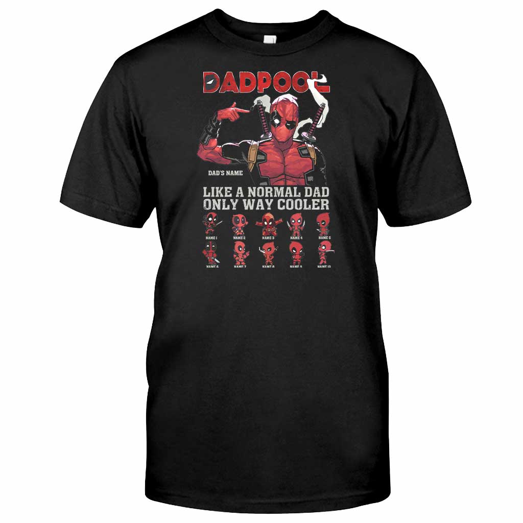Personalized Dadpool T-shirt & Hoodie Unique Gift for Dad
