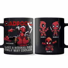 Load image into Gallery viewer, Personalized Dadpool Mug Custom Name Gift for Father's Day
