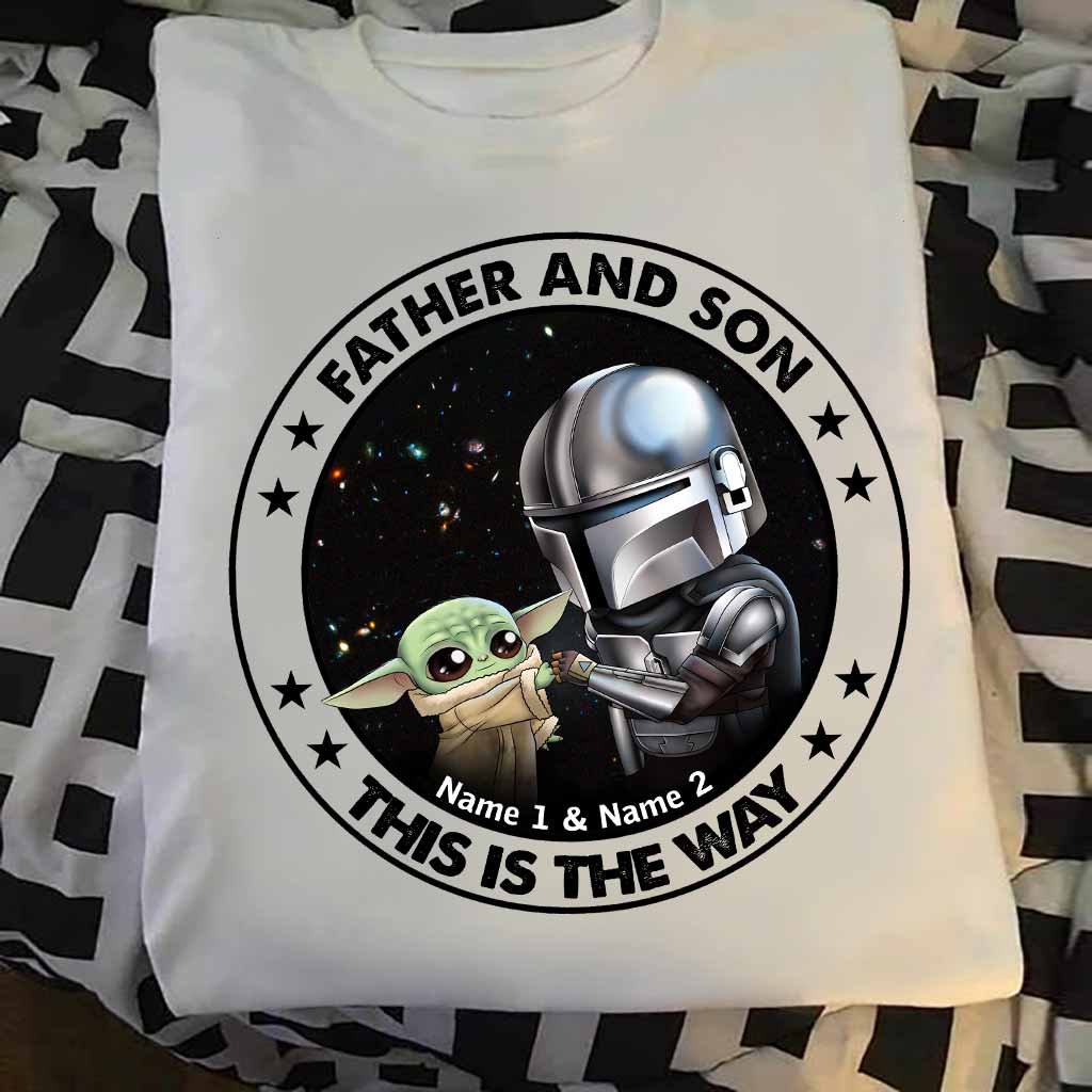 Personalized Father's Day T-shirt & Hoodie with Star Wars Theme