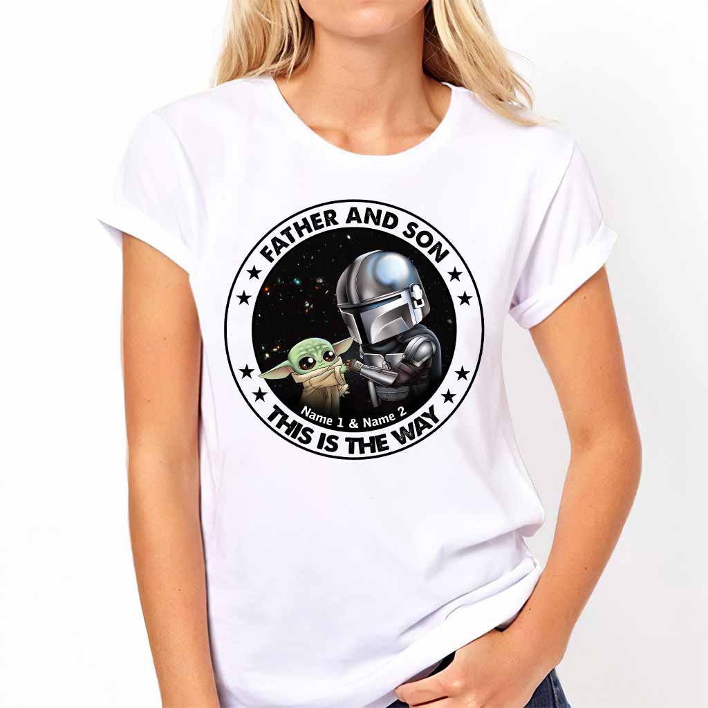 Personalized Father's Day T-shirt & Hoodie with Star Wars Theme