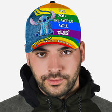 Load image into Gallery viewer, Personalized LGBT Support Classic Cap Custom Name Gift
