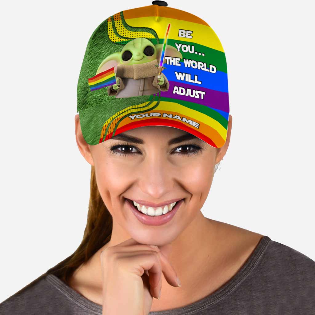 Personalized LGBT Support Classic Cap with Custom Name