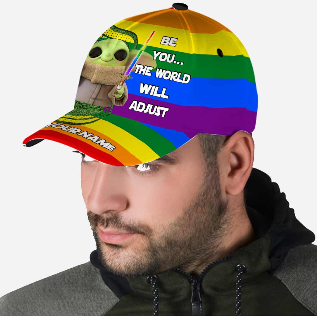 Personalized LGBT Support Classic Cap with Custom Name