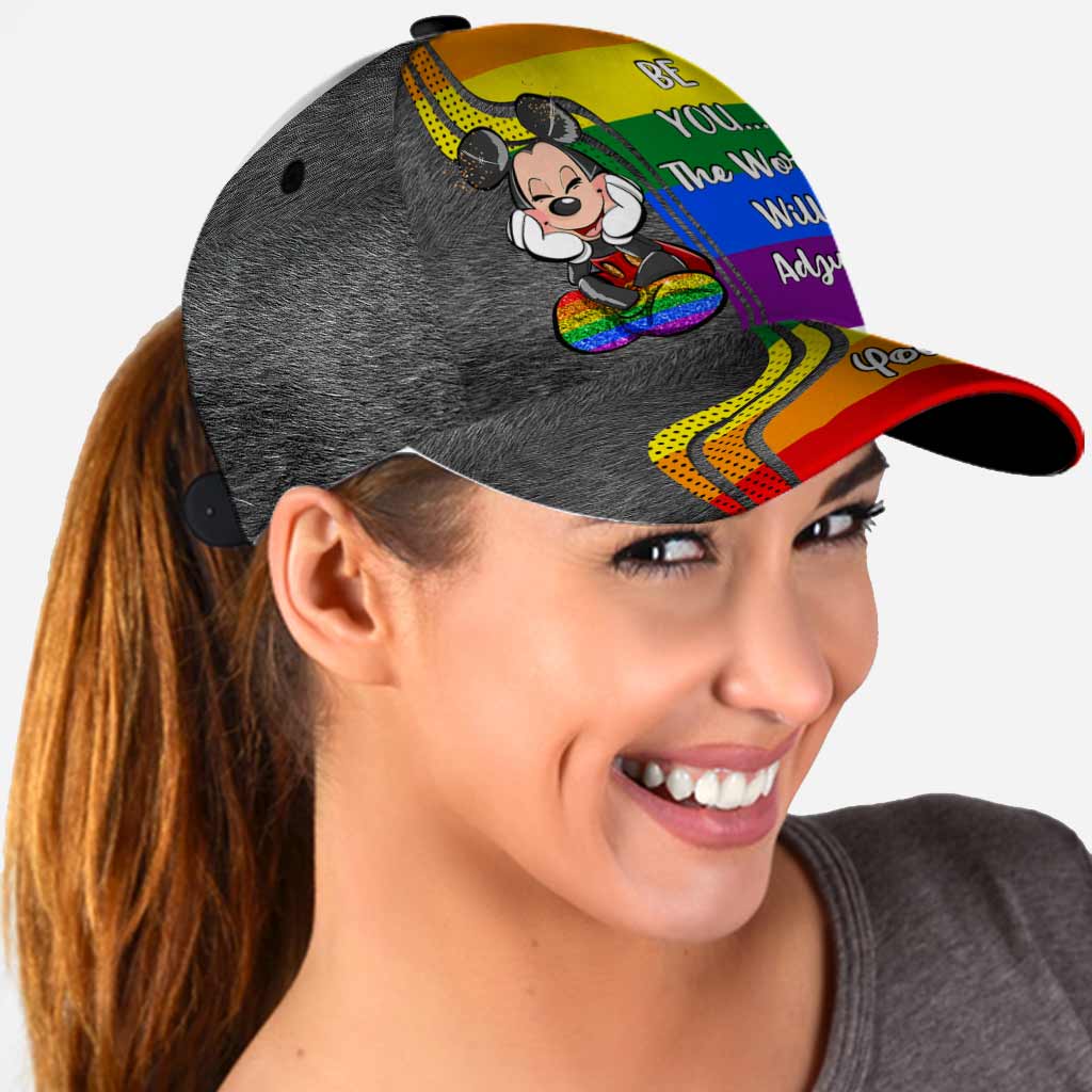 Personalized LGBT Support Classic Cap Custom Name Pride Gift