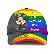 Load image into Gallery viewer, Personalized LGBT Support Classic Cap Custom Name Pride Gift
