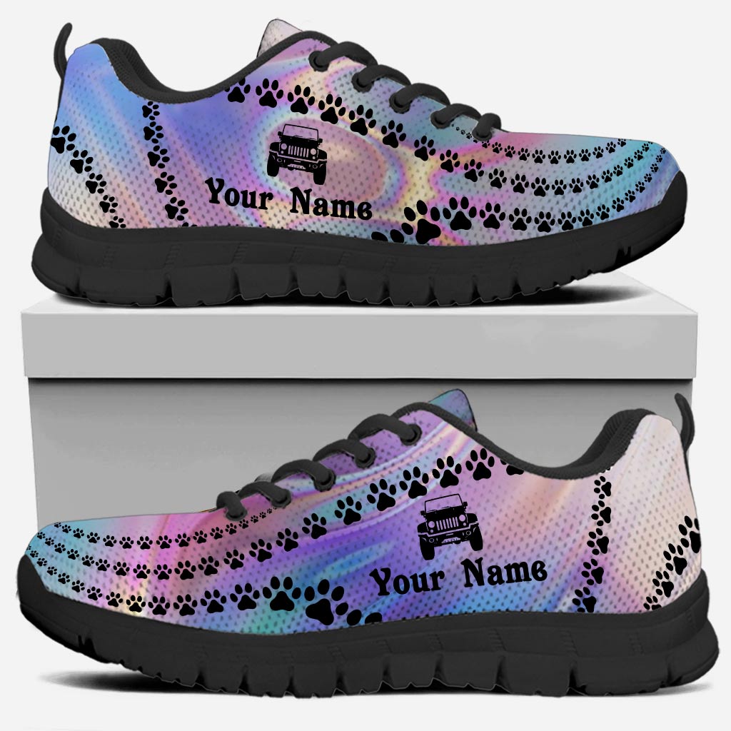 Personalized Car Sneakers Custom Name Unique Gift for Him/Her