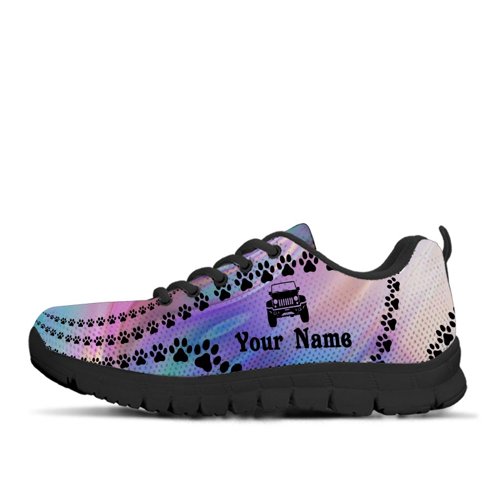 Personalized Car Sneakers Custom Name Unique Gift for Him/Her