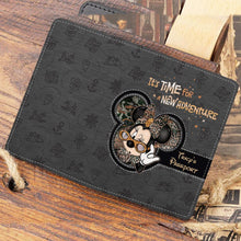 Load image into Gallery viewer, Personalized Travel Passport Holder with Adventure Design for Graduates &amp; Couples
