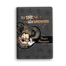 Load image into Gallery viewer, Personalized Travel Passport Holder with Adventure Design for Graduates &amp; Couples
