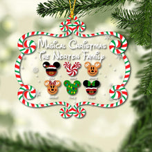 Load image into Gallery viewer, Personalized Christmas Family Ornament Custom Name Gift
