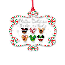 Load image into Gallery viewer, Personalized Christmas Family Ornament Custom Name Gift
