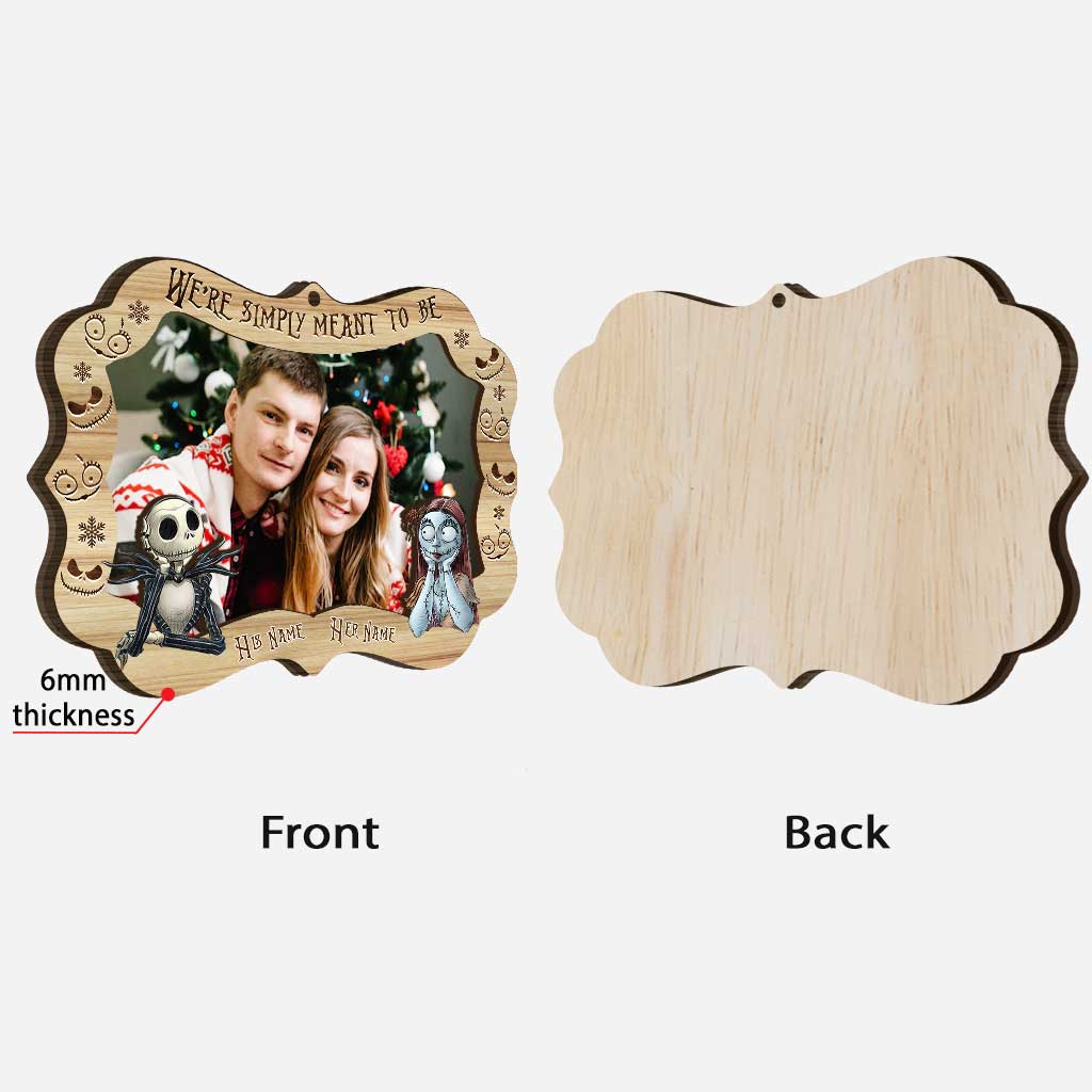 Personalized Layered Wood Ornament for Christmas Gift