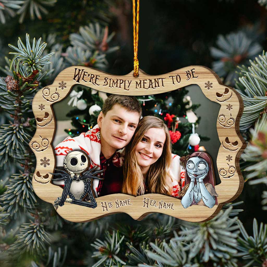 Personalized Layered Wood Ornament for Christmas Gift