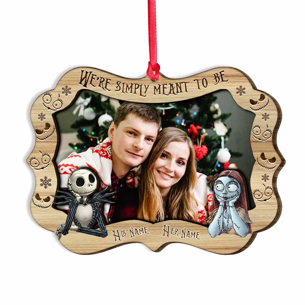Personalized Layered Wood Ornament for Christmas Gift
