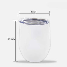Load image into Gallery viewer, Personalized The Force Wine Tumbler for Baby Shower Gift
