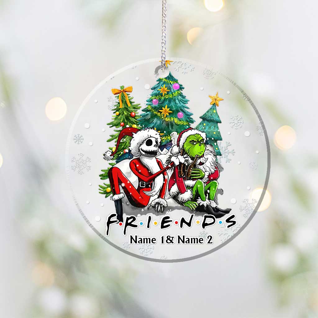 Personalized Nightmare Before Christmas Ornament Custom Name Gift for Friends