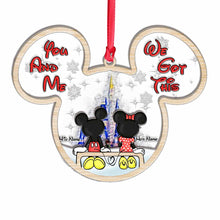 Load image into Gallery viewer, Personalized Christmas Mouse Layers Mix Ornament Custom Names Gift for Couples
