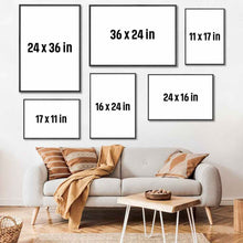 Load image into Gallery viewer, Personalized Mouse Poster Gift for Couples with Custom Names
