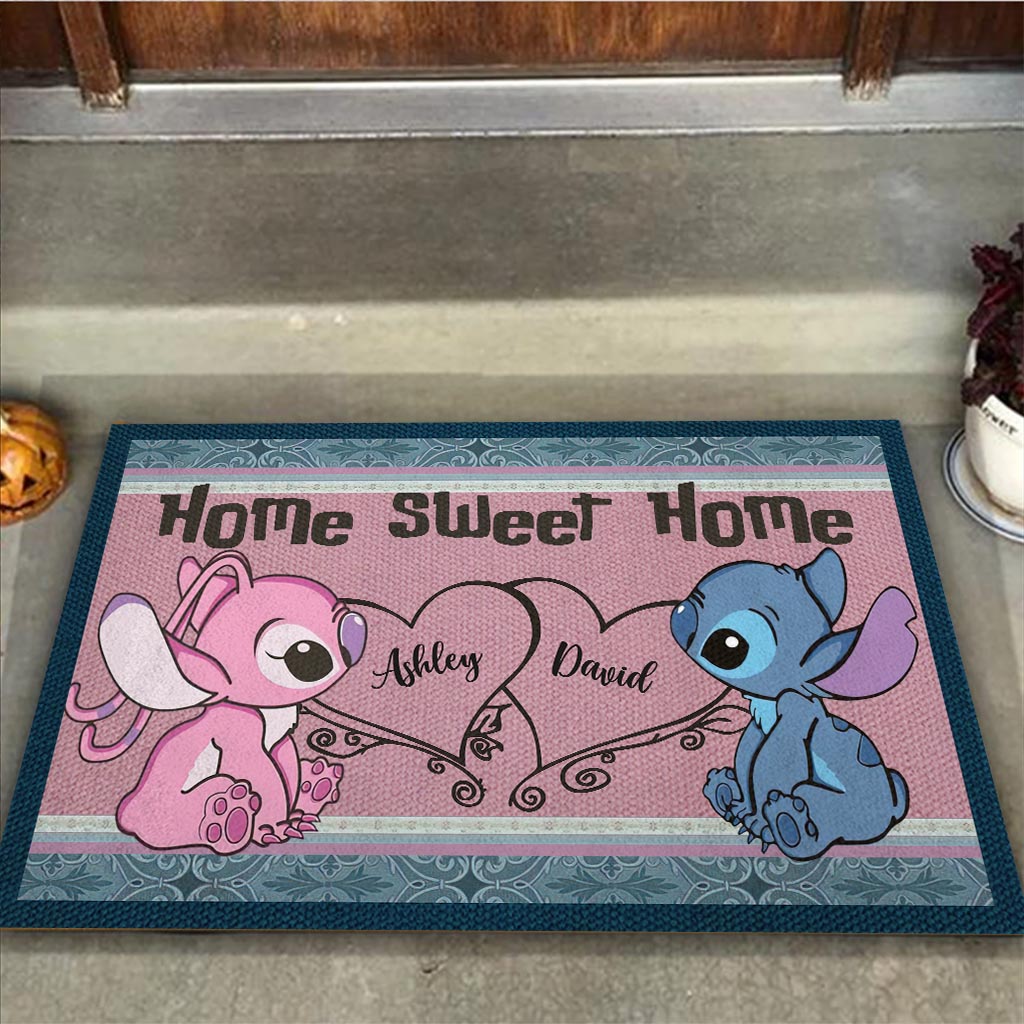 Personalized Doormat Home Sweet Home Gift for Couple