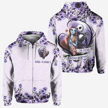 Load image into Gallery viewer, Personalized All Over Hoodie Couple Gift I'm Yours Custom Names
