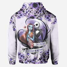 Load image into Gallery viewer, Personalized All Over Hoodie Couple Gift I'm Yours Custom Names
