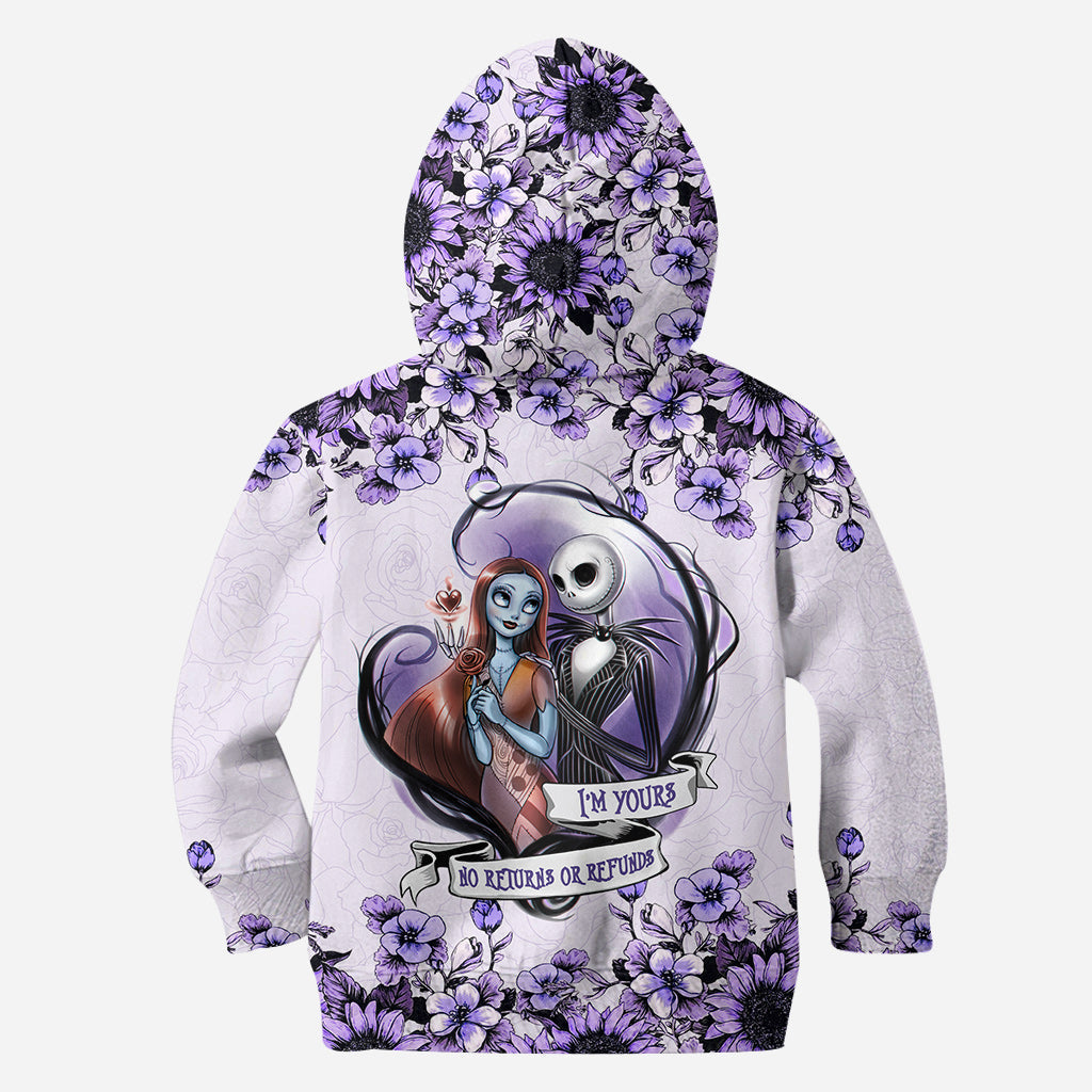 Personalized All Over Hoodie Couple Gift I'm Yours Custom Names