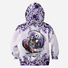 Load image into Gallery viewer, Personalized All Over Hoodie Couple Gift I'm Yours Custom Names
