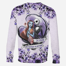 Load image into Gallery viewer, Personalized All Over Hoodie Couple Gift I'm Yours Custom Names
