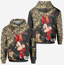 Load image into Gallery viewer, Personalized Minnie Mouse Hoodie and Leggings Set for Kids
