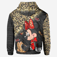 Load image into Gallery viewer, Personalized Minnie Mouse Hoodie and Leggings Set for Kids
