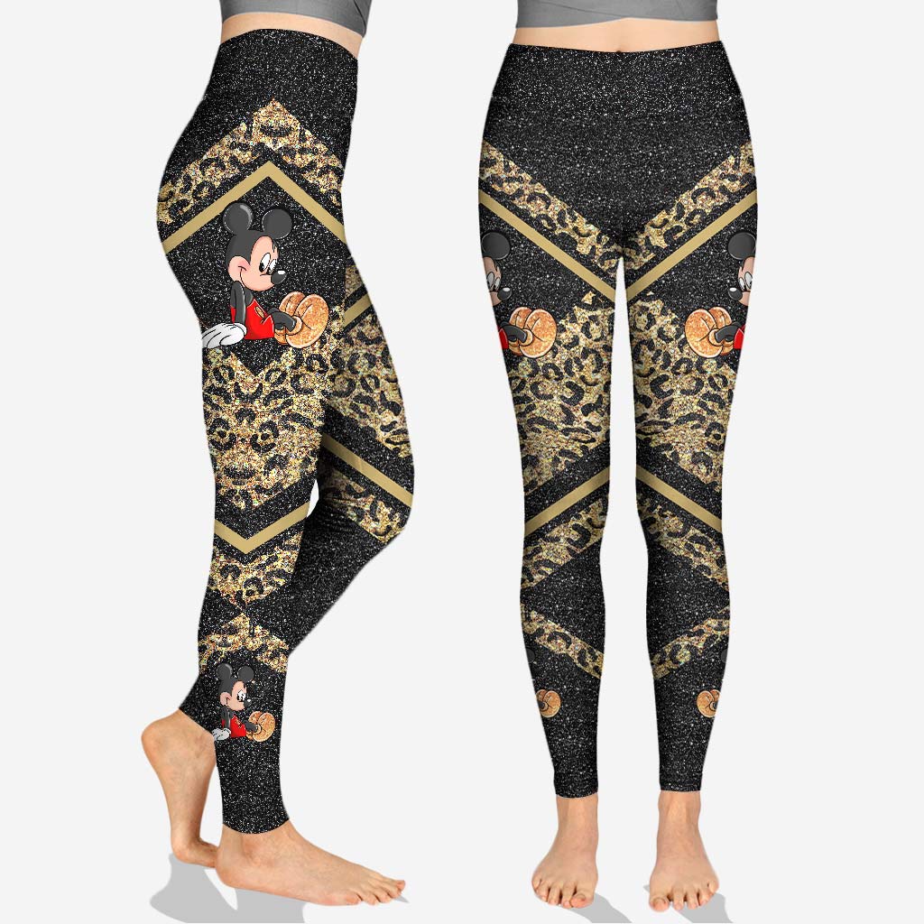 Personalized Mickey Mouse Hoodie & Leggings Set for Kids
