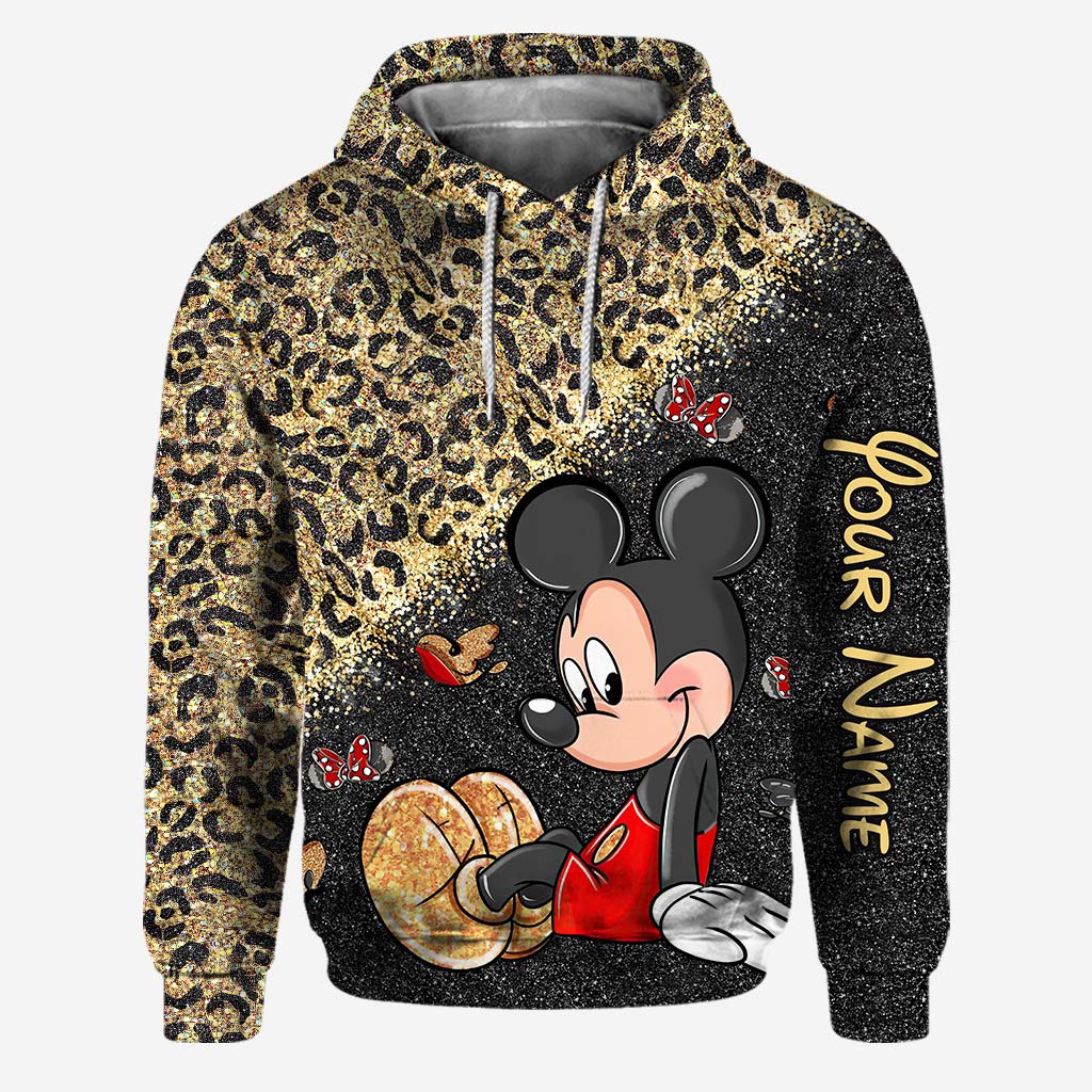 Personalized Mickey Mouse Hoodie & Leggings Set for Kids