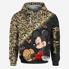 Load image into Gallery viewer, Personalized Mickey Mouse Hoodie &amp; Leggings Set for Kids
