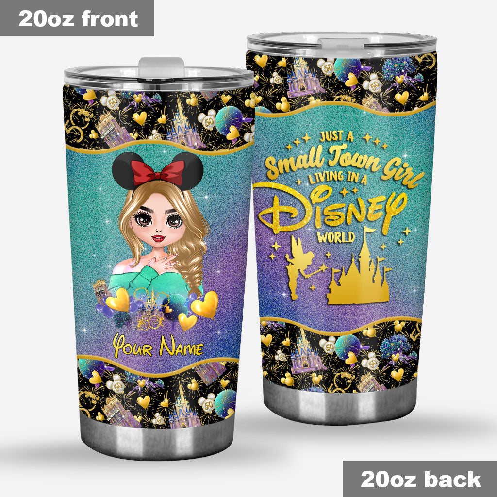 Personalized Glitter Tumbler Custom Name Magical Girl Gift