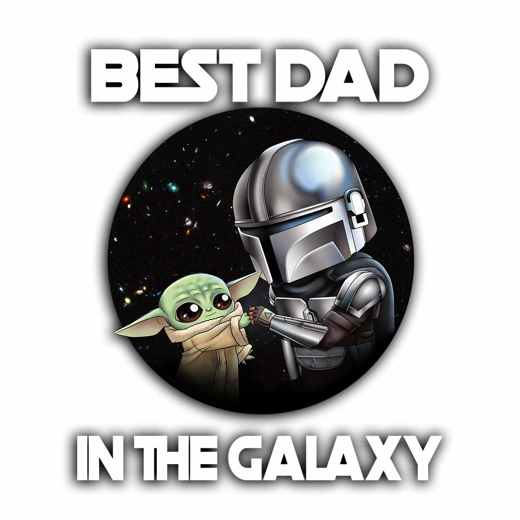 Personalized Best Dad In The Galaxy Decal Gift for Father's Day