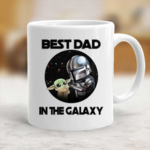 Load image into Gallery viewer, Personalized Best Dad In The Galaxy Mug Gift for Father's Day
