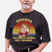 Load image into Gallery viewer, Personalized Grumpa T-shirt and Hoodie Gift for Dad
