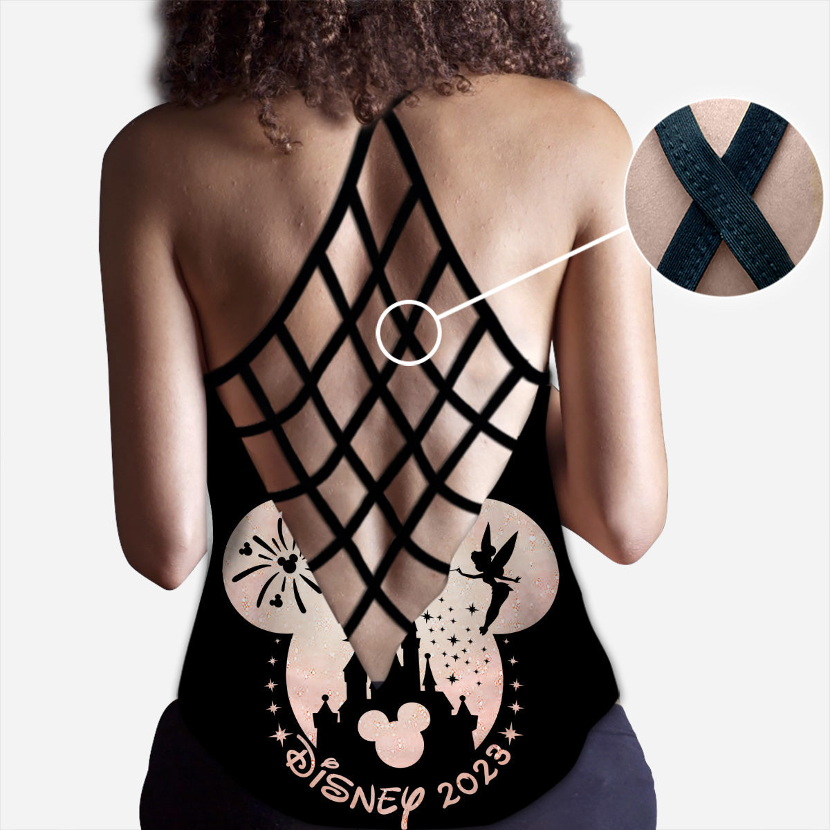 Personalized Disney 2023 Tank Top & Leggings with Custom Name Gift