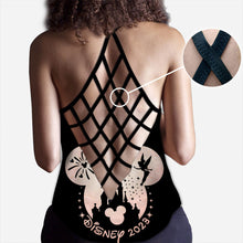 Load image into Gallery viewer, Personalized Disney 2023 Tank Top &amp; Leggings with Custom Name Gift
