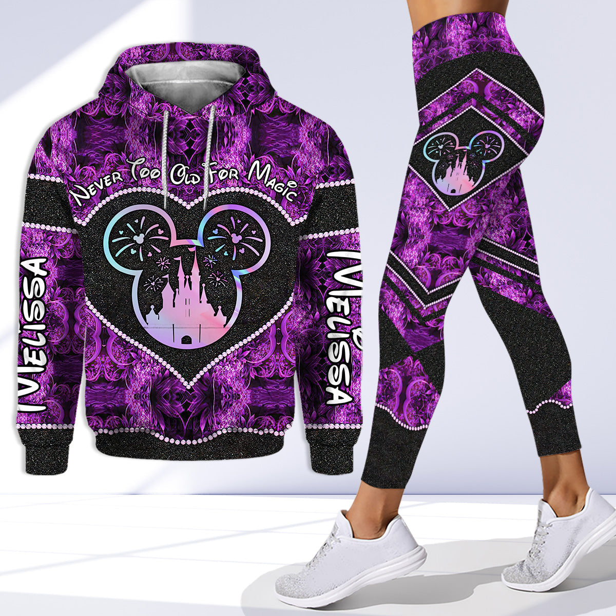 Personalized Mother's Day Hoodie & Leggings Set with Name