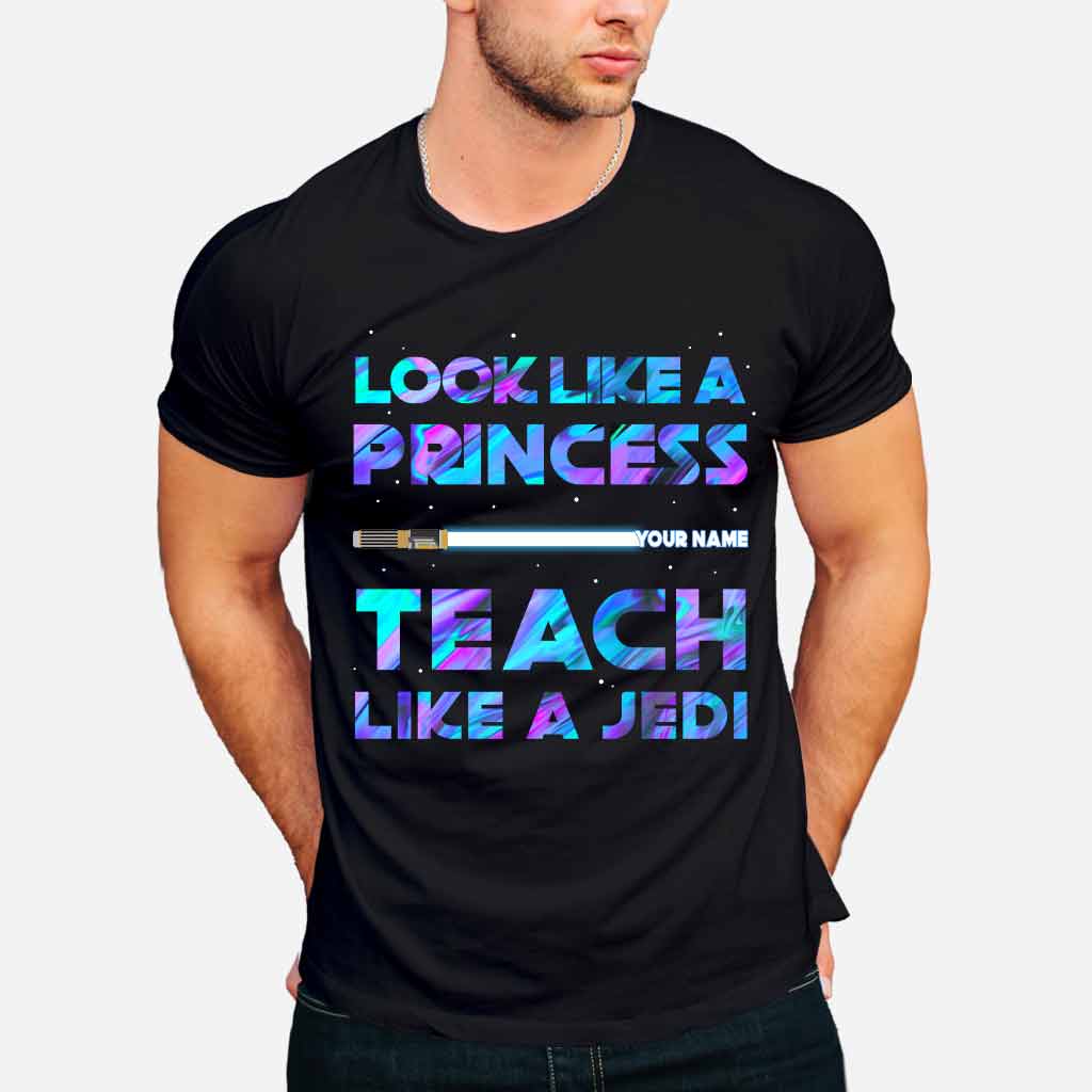 Personalized Teacher T-shirt Look Like a Princess Gift