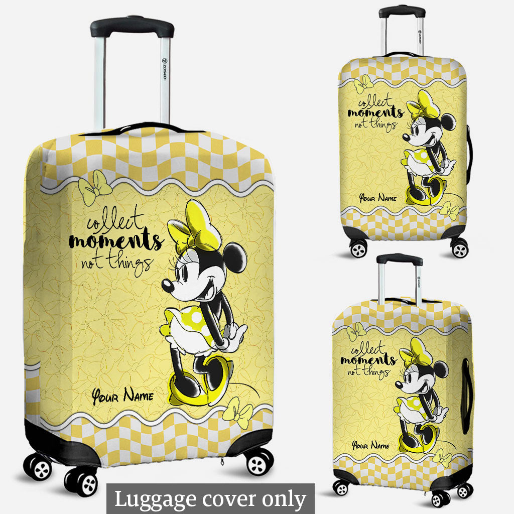 Personalized Minnie Mouse Luggage Cover Custom Name Gift